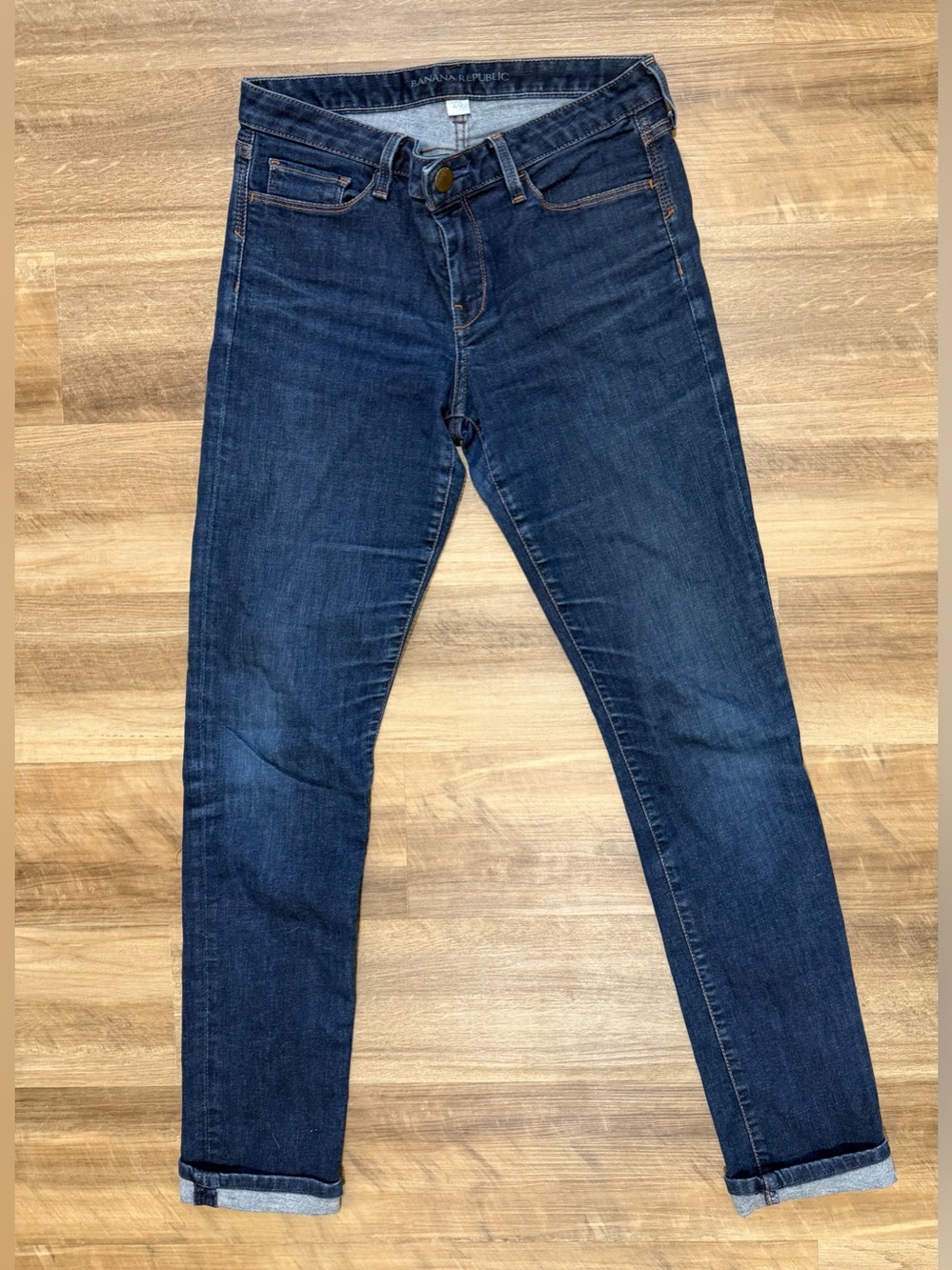 Banana Republic Women's Dark Indigo Skinny Jeans